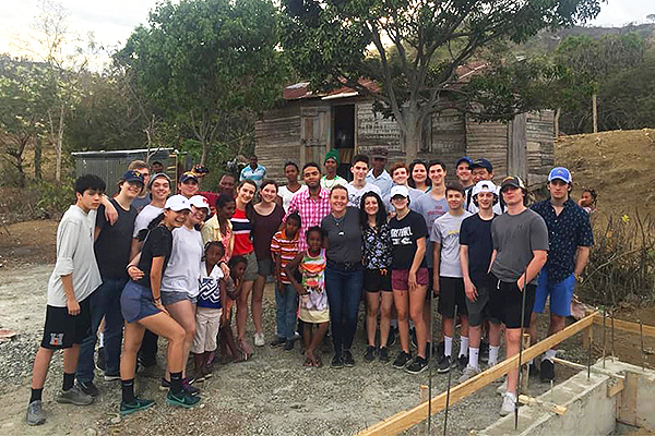 Trinity-Pawling service learning in Dominican Republic