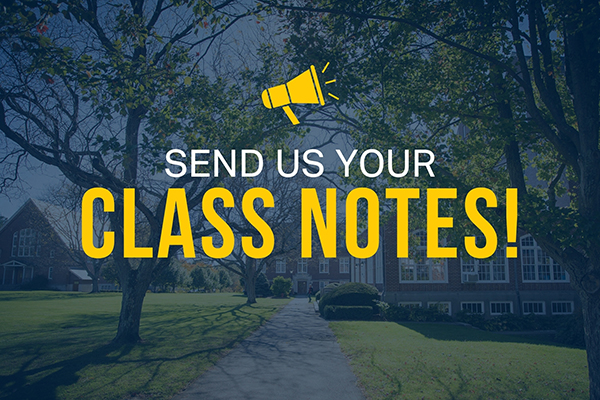 Trinity-Pawling call for class notes
